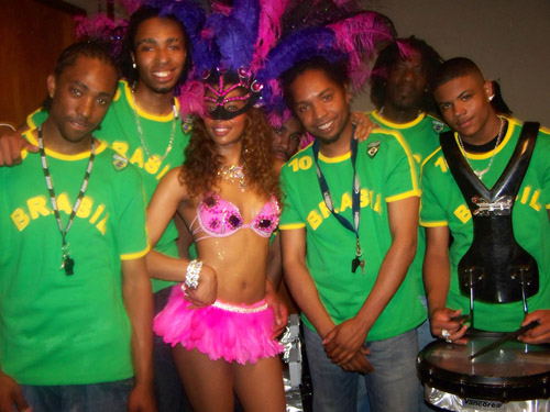 brassband tropical party feest thema
