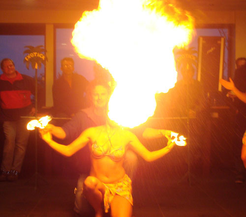 limboshows tropical thema feest